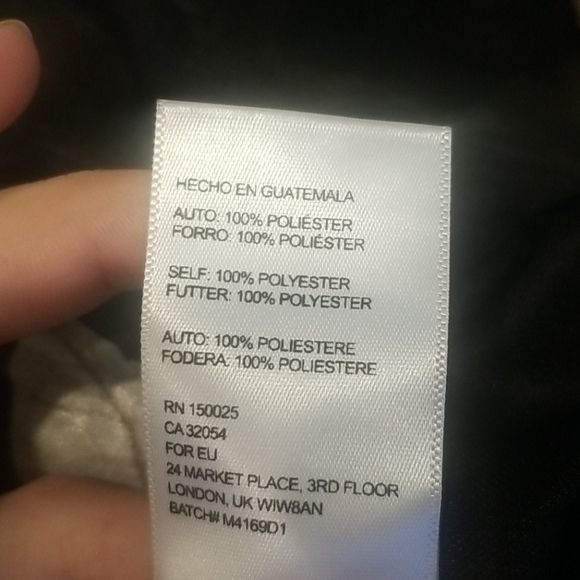 Urban Outfitters Black Floral Wrap Dress - Picture 4 of 4